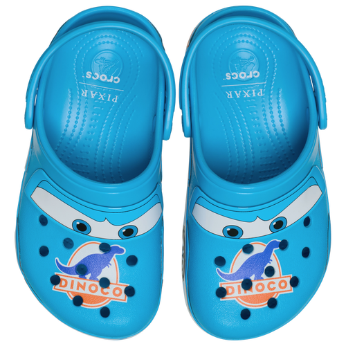 BOYS - Crocs Lightning McQueen Dinoco Clogs - Blue/Multi