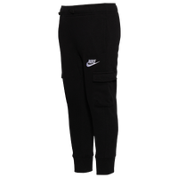 Nike Older Boys Club Fleece Cargo Pants - Black