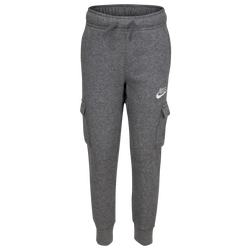 Boys' Preschool - Nike Club Fleece Cargo Pants - Grey/Grey