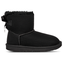 Girls' Preschool - UGG Mini Bailey Bow - Black/Black