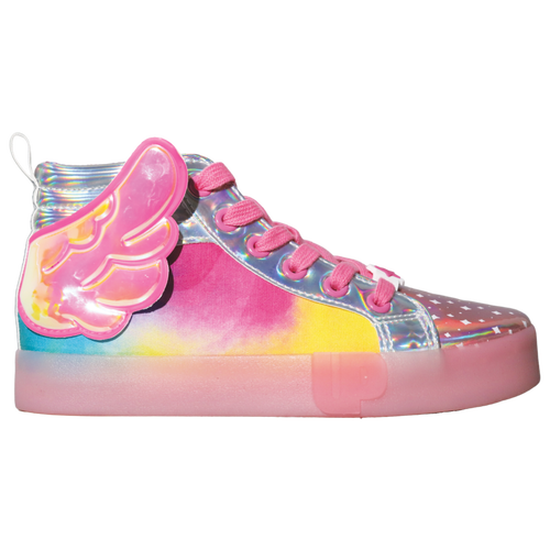 

Girls Preschool Ground Up Ground Up High - Girls' Preschool Basketball Shoe Pink/Multi Size 03.0