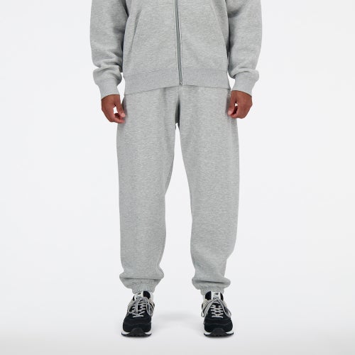 

New Balance Mens New Balance Sport Essentials Fleece Jogger - Mens Gray/White Size XXL