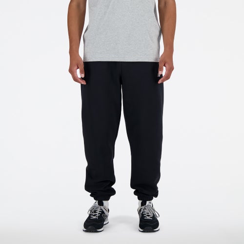 

New Balance Mens New Balance Sport Essentials Fleece Jogger - Mens Black/White Size XXL