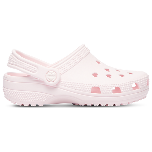  - Crocs Classic Hearts Cut Out Clogs - Bubble Ice
