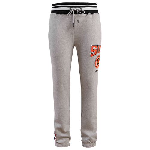 Shop Pro Standard Mens  Suns Crest Emblem Fleece Sweatpant In Gray