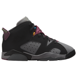 Boys' Preschool - Jordan Retro 6  - Black/Bordeaux/Light Graphite
