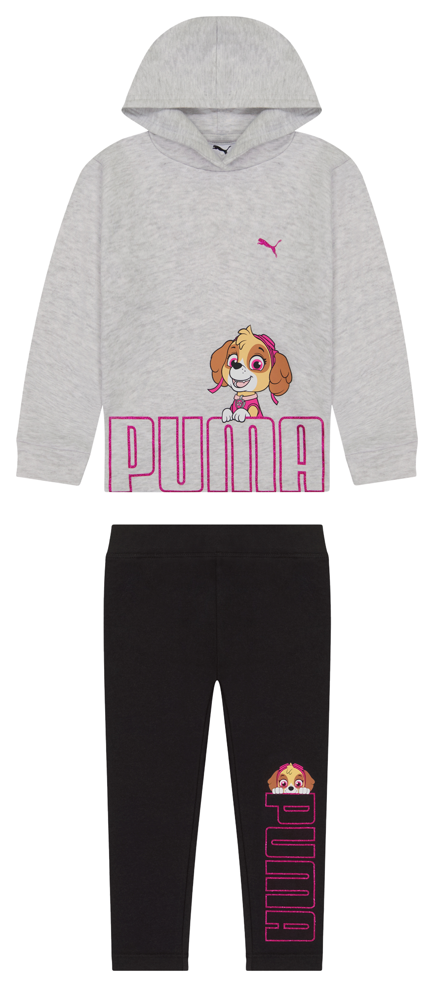 Puma hoodie set sale