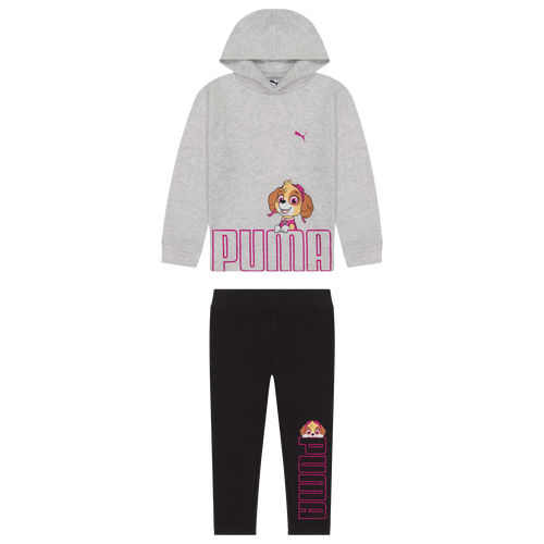

PUMA Girls PUMA Paw Patrol Hoodie Set - Girls' Infant White/Black Size 12MO
