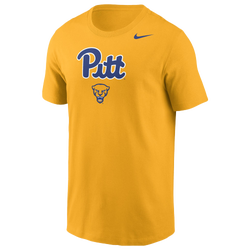 Men's - Nike Univ of Pittsburgh Alternate Logo 3 T-Shirt - Yellow