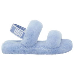 Girls' Preschool - UGG Oh Yeah Slides - Blue Horizon/Blue Horizon