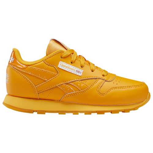 

Boys Preschool Reebok Reebok Classic Leather - Boys' Preschool Shoe Semi Fire Spark/Semi Fire Spark Size 03.0