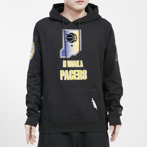 

Pro Standard Mens Pro Standard Pacers Pullover - Mens Black/Black Size L