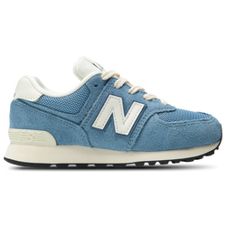 Boys' Preschool - New Balance 574 LACE - Heron Blue/Sea Salt