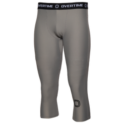 Men's - Overtime Valid 3/4 Compression Tights - Gray/Black