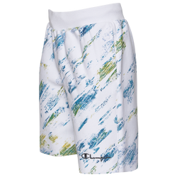 Mens - Champion Reverse Weave AOP Shorts - Crayon Blur White