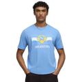 PUMA Fanpack Shortsleeve Tee - PUMA Team Light Blue/White