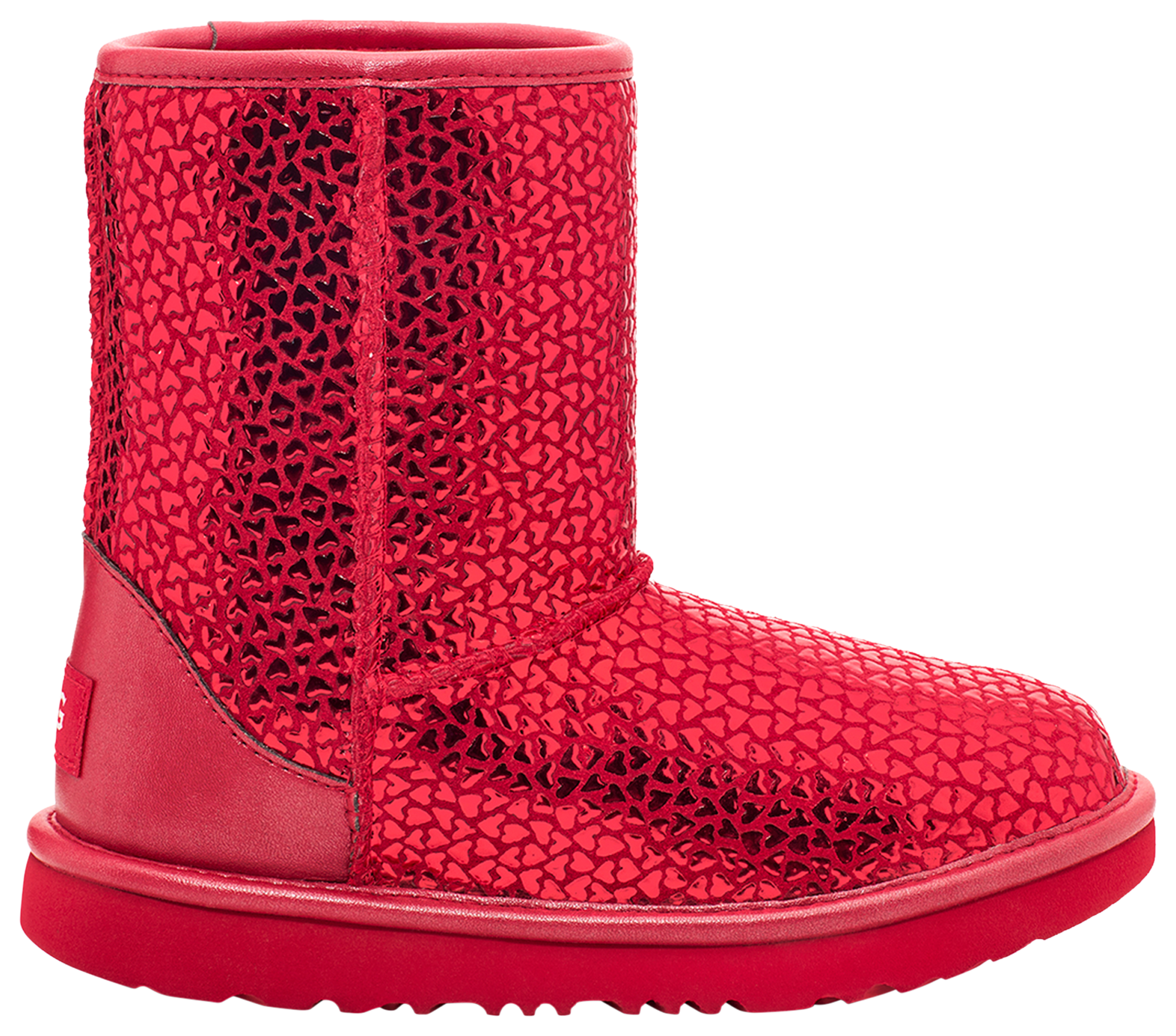 Red ugg deals boots on sale