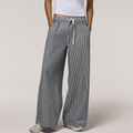 Cozi Drapey Pants -  Stripe Print/Ombre Blue
