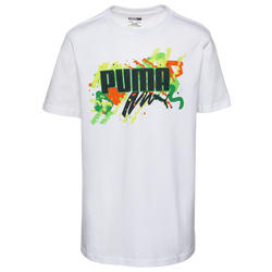 Boys' Grade School - PUMA Squiggle T-Shirt - Multi/White