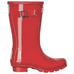 Girls' Preschool - Hunter Original Gloss Boot - Red/Red