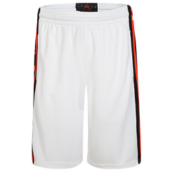 Boys' Preschool - Jordan HBR Basketball Short - White/Black
