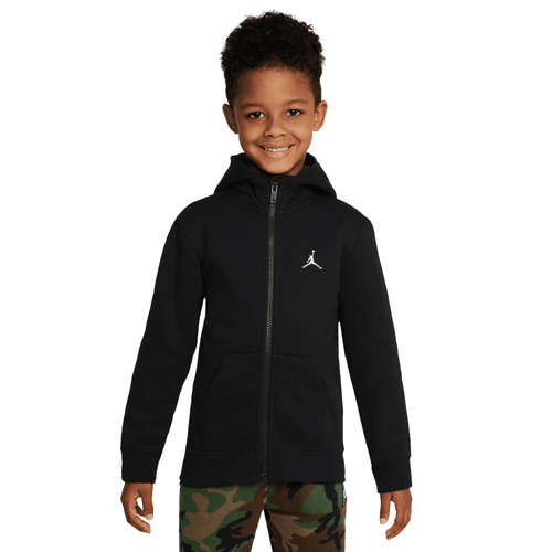 

Jordan Boys Jordan Essentials Full-Zip Hoodie - Boys' Preschool Black Size 4