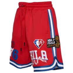 Men's - Pro Standard 76ers Logo Pro Short - Red/Red