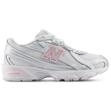 Silver/White