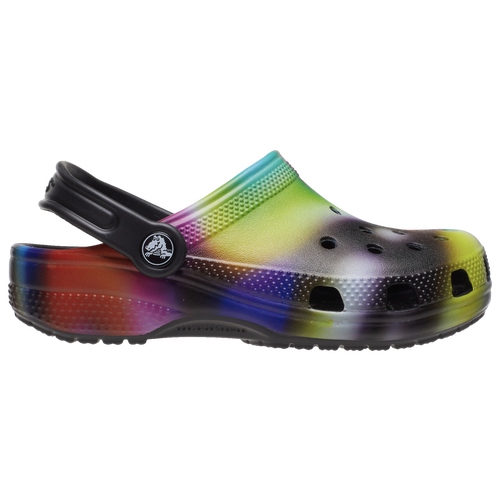 BOYS - Crocs Classic Solarized Clogs - Black/Multi