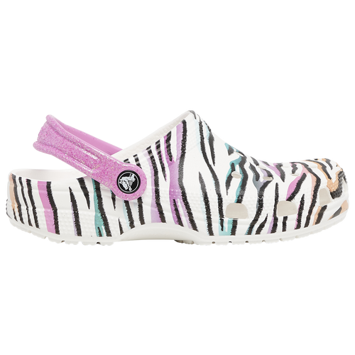 

Girls Preschool Crocs Crocs Unlined Clog - Girls' Preschool Shoe White/Pink/Black Size 03.0