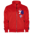 Pro Standard 76ers Track Jacket - Men's Red/Red
