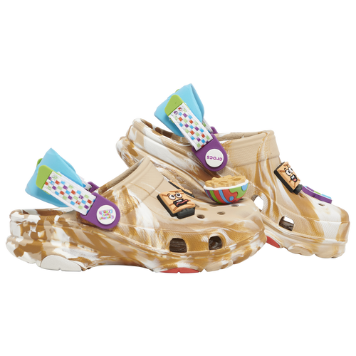 

Boys Preschool Crocs Crocs Cinnamon Toast Crunch All-Terrain Clogs - Boys' Preschool Shoe Chai/White Cinnamon Size 01.0