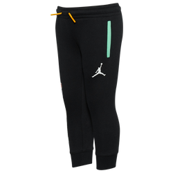 Boys' Preschool - Jordan Mismatch Fleece Pants - Black/Black