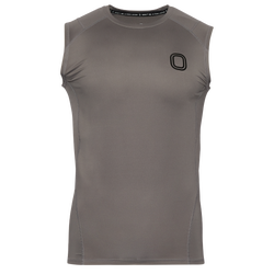 Men's - Overtime Valid Sleeveless Compression T-Shirt - Gray/Black
