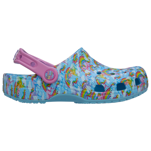 Crocs Kids' Girls  Lisa Frank Rainbow Classic Clog In Arctic