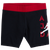 Jordan AJ5 Stencil Shorts - Girls' Preschool Black/Red