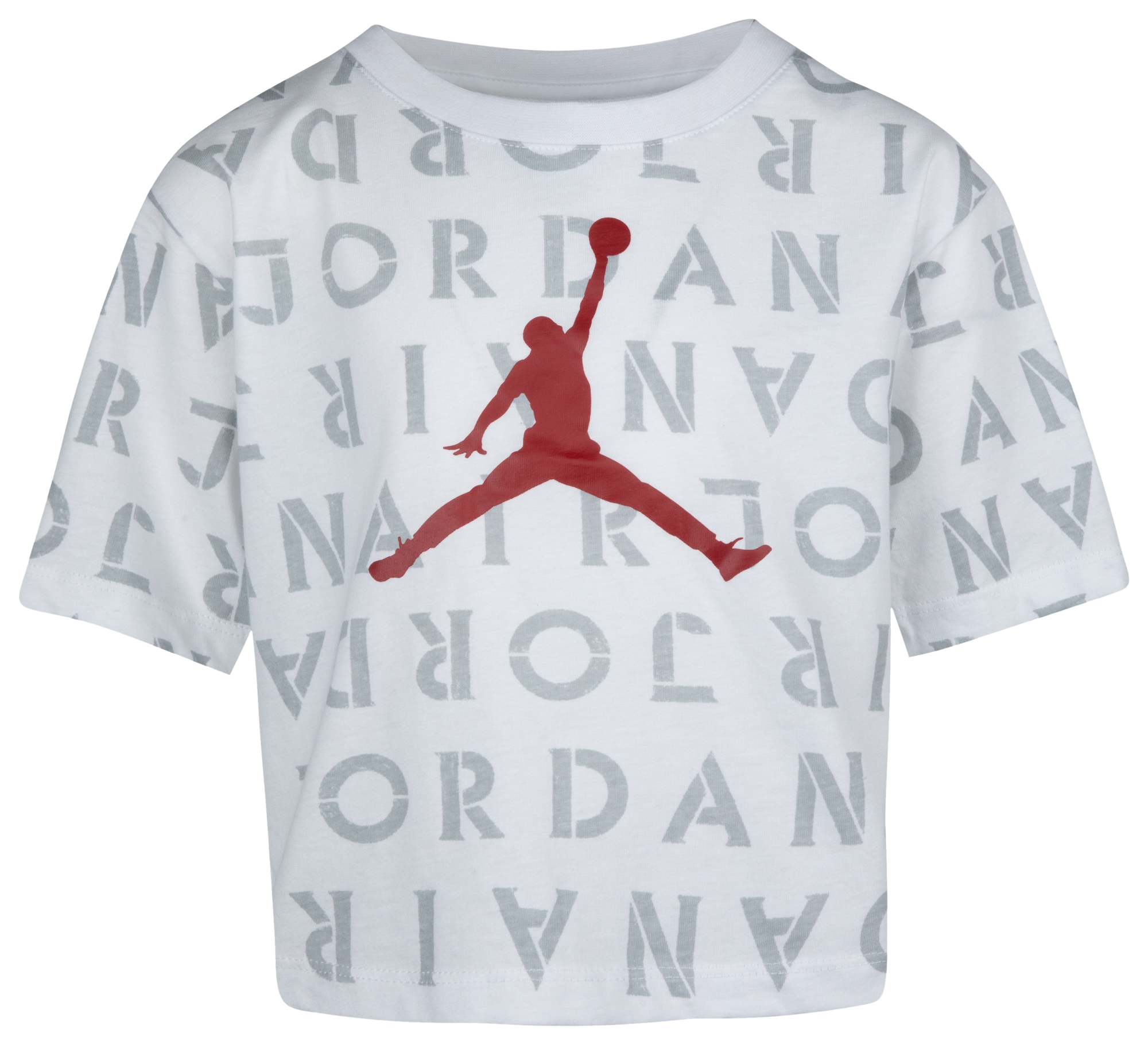 Jordan AJ5 Toro All Over Print T-Shirt - Girls' Preschool