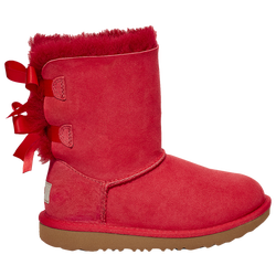 Girls' Preschool - UGG Bailey Bow II - Ribbon Red/Ribbon Red