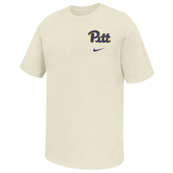 Men's - Nike Univ of Pittsburgh Alternate Logo 1 T-Shirt - White