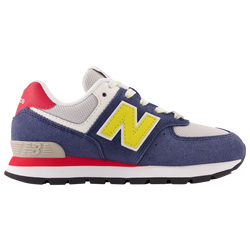 Boys' Preschool - New Balance 574 - Blue/White