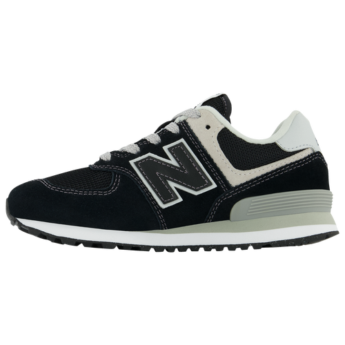 New Balance Kids 574 Core Sneakers Black White Size 12