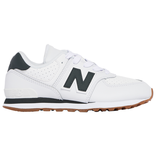 

New Balance Boys New Balance 574 - Boys' Preschool Running Shoes White/Grey Size 3.0