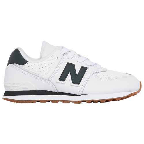 

Boys Preschool New Balance New Balance 574 - Boys' Preschool Shoe White/Grey Size 01.0