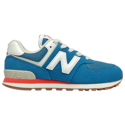 Boys' Preschool - New Balance 574 Classic - Light Rogue Wave/Ghost Pepper