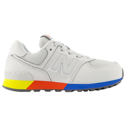 Boys' Preschool - New Balance 574 - Gray/Multi