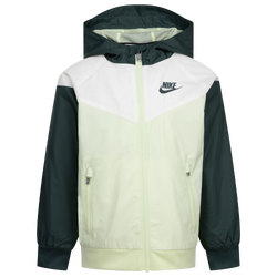 Boys' Preschool - Nike Windrunner Jacket - Oil Green/White