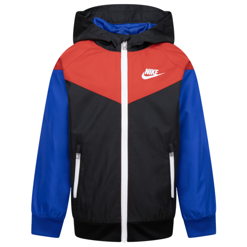 

Boys Preschool Nike Nike NKN Windrunner EXCL - Boys' Preschool Black/University Red Size 4