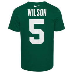 Men's - Nike Jets Name & Number T-Shirt - Sport Green