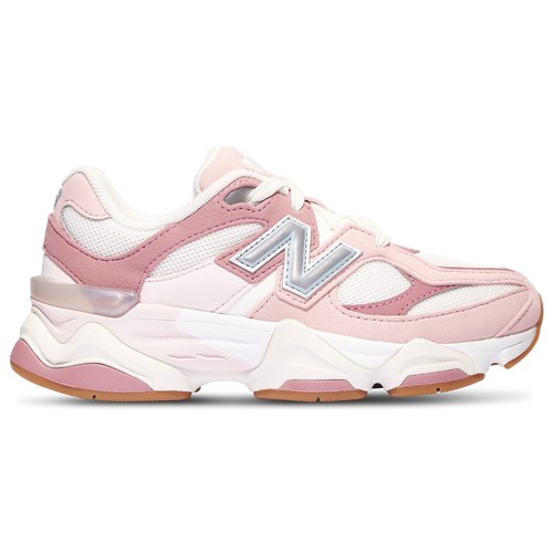 

New Balance Girls New Balance 9060 - Girls' Preschool Running Shoes Gum/Pink/White Size 1.5