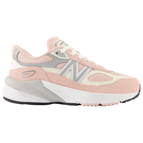 

New Balance Girls New Balance 990 - Girls' Preschool Running Shoes Pink Haze/White Size 2.5